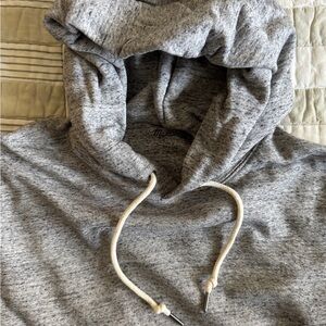 Madewell - Large Grey Mercerized Hoodie